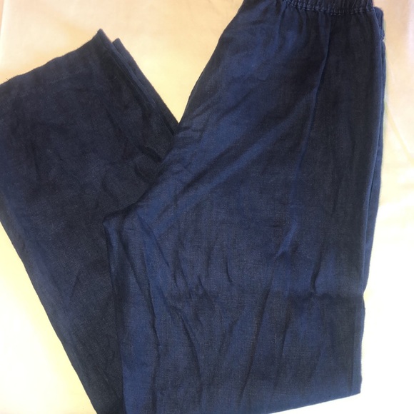 Kim Rogers 100% Linen pants size 12 - Picture 2 of 4